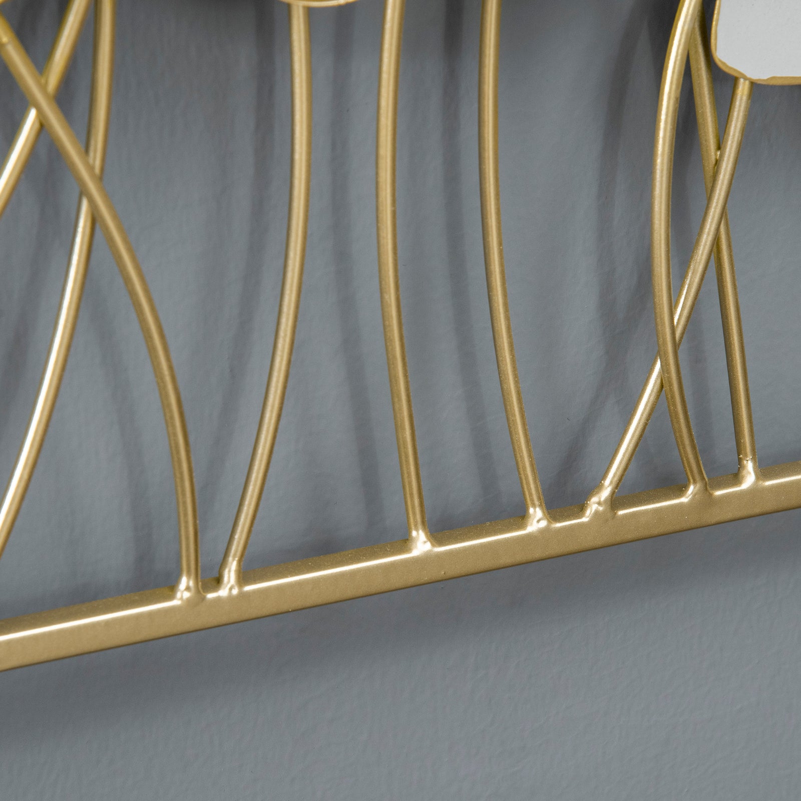 3d Metal Wall Art Leaves Home Decor Hanging Wall Sculpture