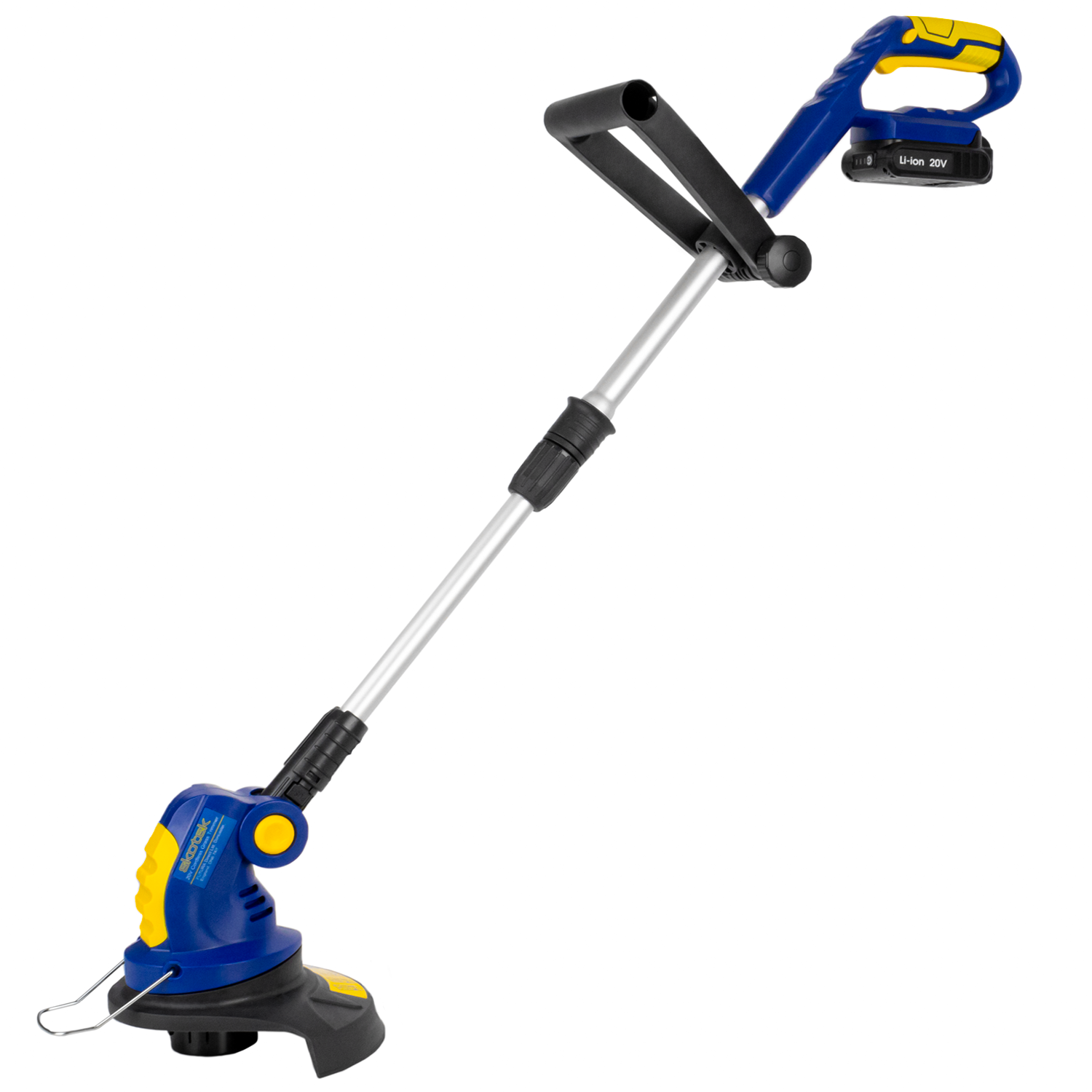Cordless Grass Strimmer 20v  Rechargeable Garden Grass Trimmer With 1 Spool, Battery And Charger Included