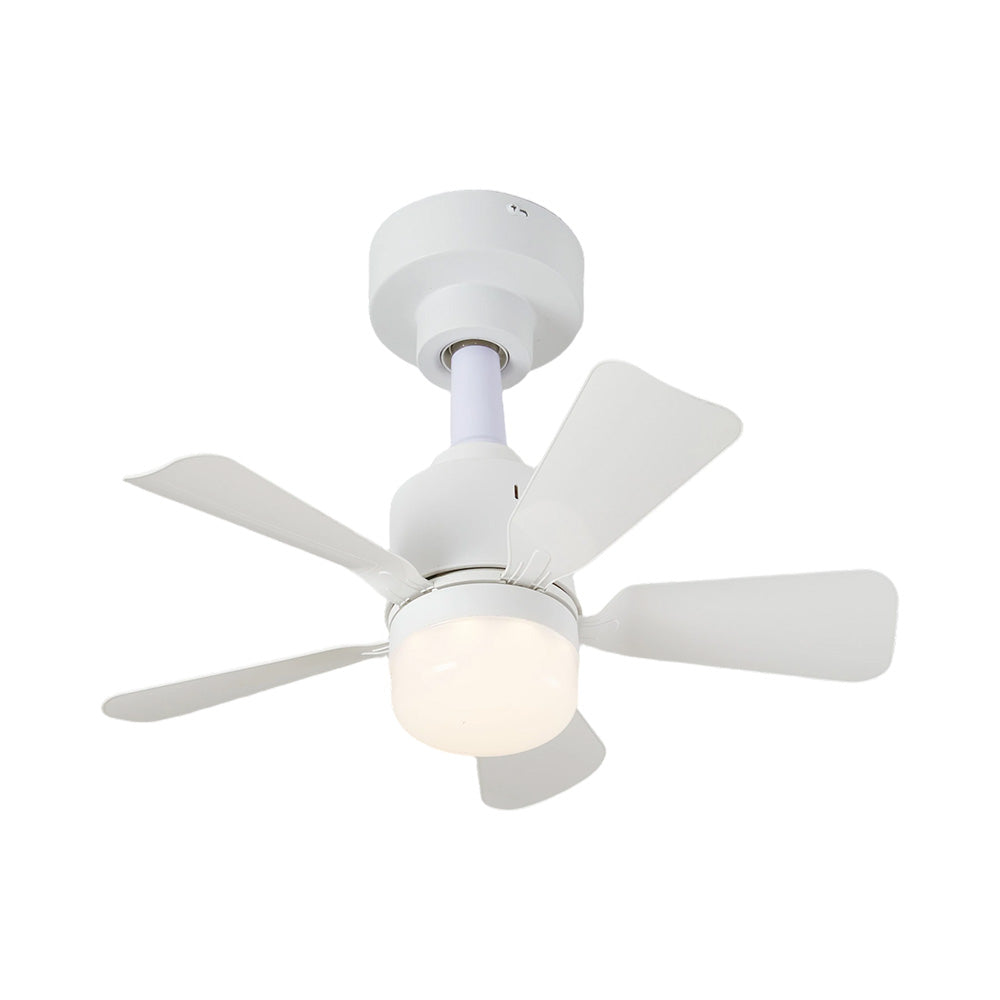 Modern Smart Ceiling Fan With Led Light, 4-speed Fan, Remote & App Control
