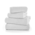 Egyptian Spa 700gm Supersoft Absorbent Cotton Towels | Bath Sheet | White
