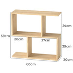 Levede Slim Sofa Side Table Narrow End Accent Table 3 Tier Living Room 20cm