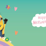 Despicable Me Minions 'love You Mum' Mother's Day Card Official Product