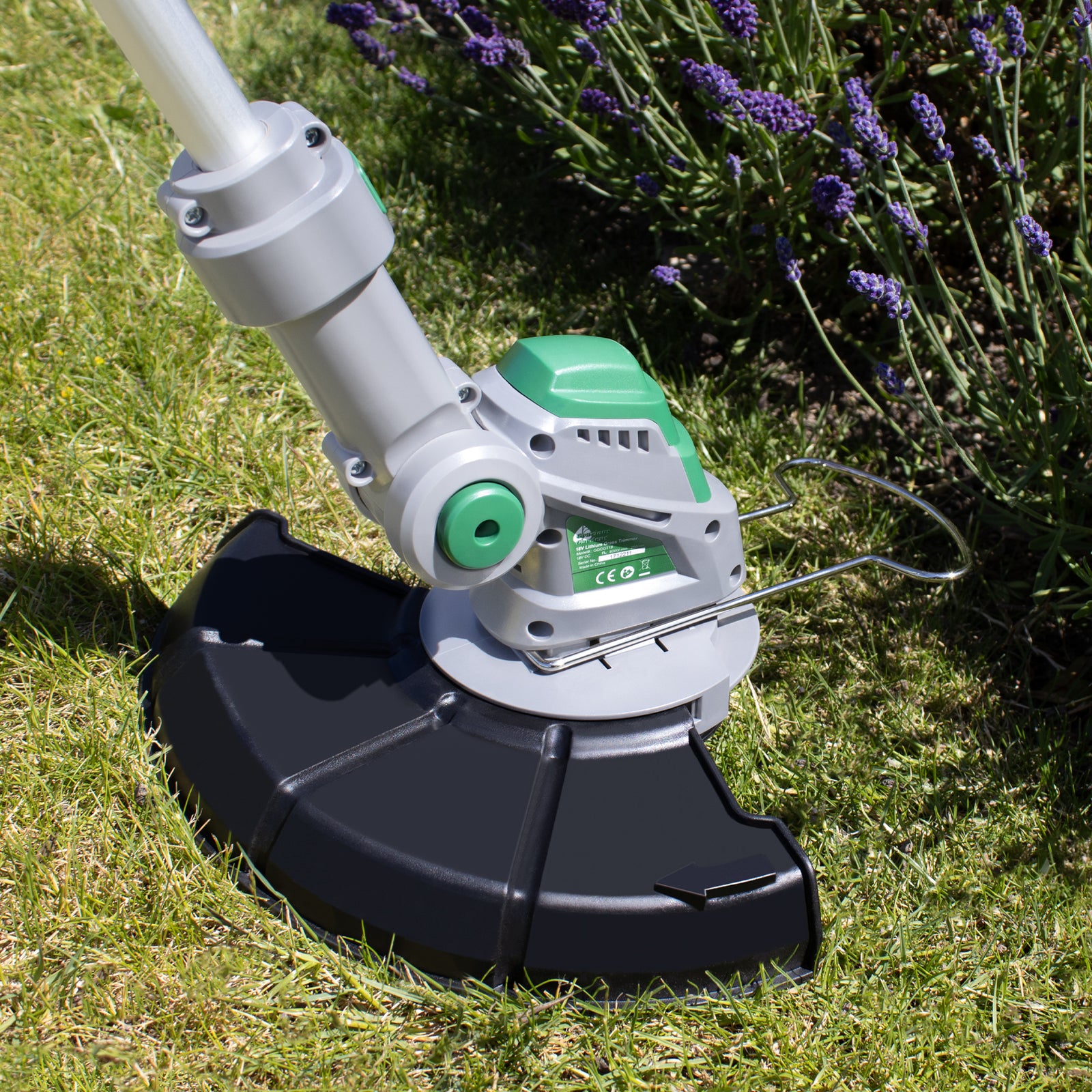 Cordless Garden Grass Strimmer Trimmer 18v Lithium Ion Rechargeable