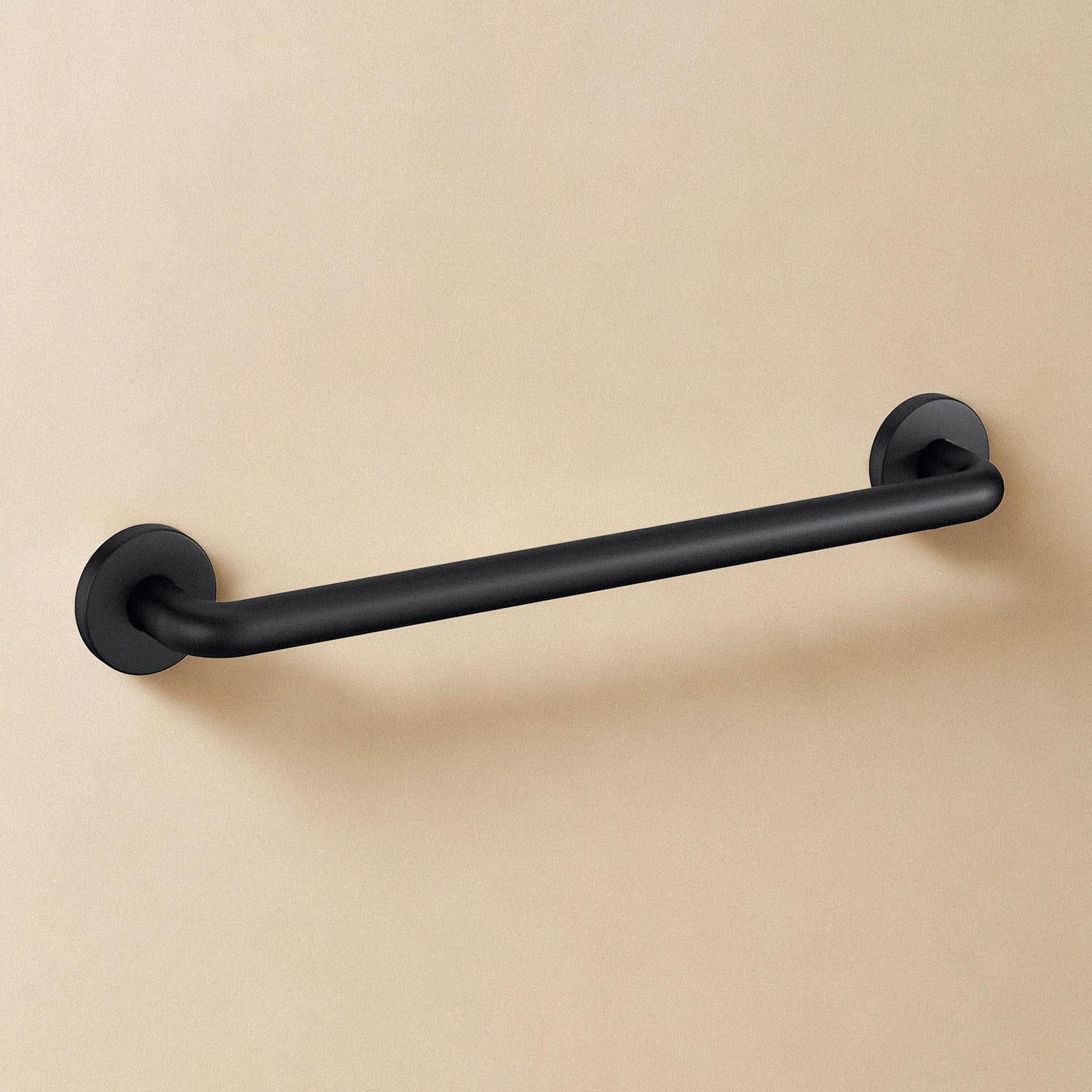 Grab Rail 45cm Straight Up To 150kg Architect S+ Collection | Matte Black