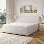 Bethany Fabric Ottoman Bed Frame | Super King | Beige