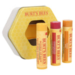 Lip Balm Trio Gift Set, Beeswax, Honey & Pomegranate Lip Balms