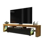 Nova Tv Unit 200cm With Led Lights | Oak