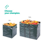 Livivo 150l Garden Waste Bags Set Of 2 Tear Resistant Waterproof Refuse Sacks