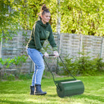 Lawn Roller Push/tow Steel 38l Green