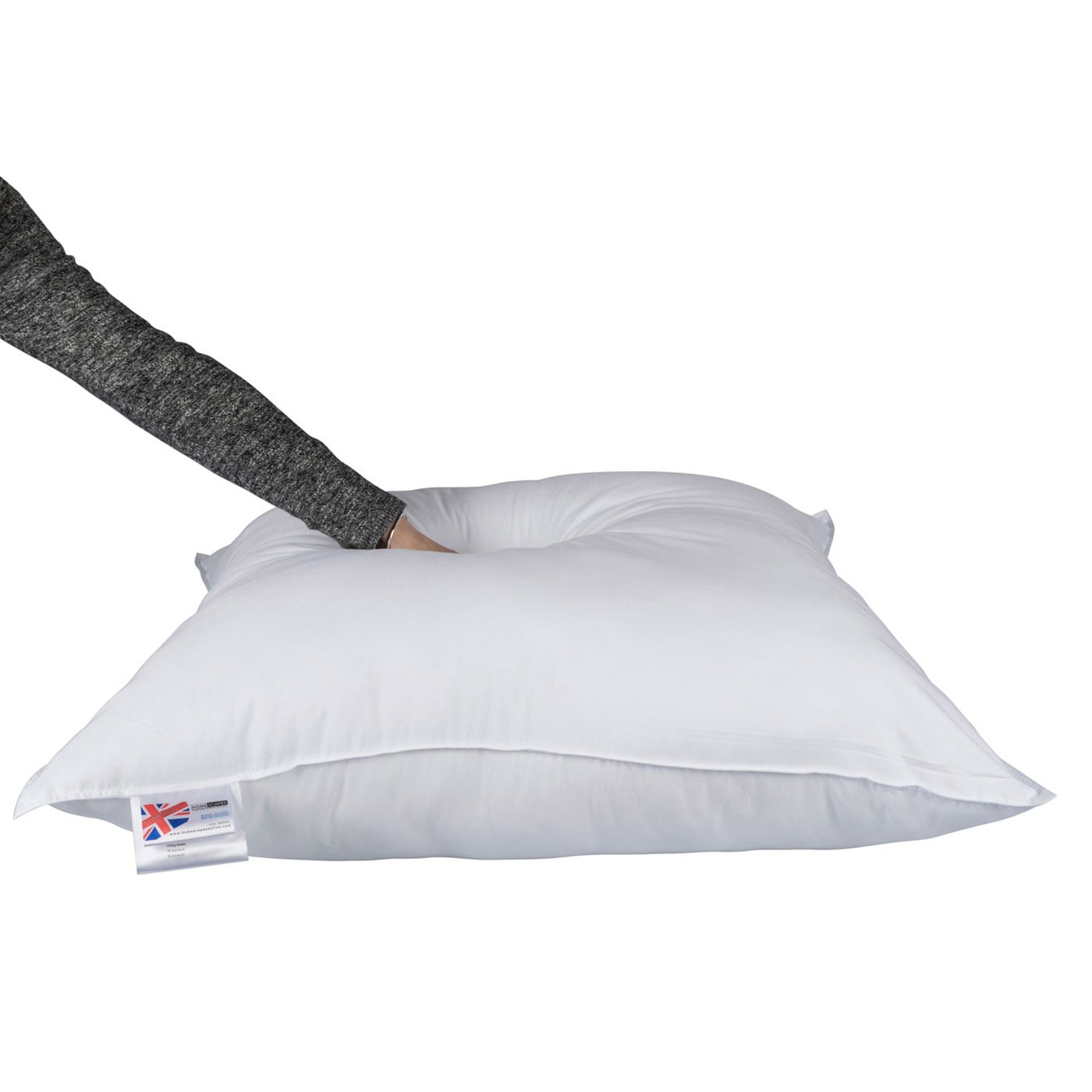 Goose Feather & Down Euro Continental Square Pillow Pair - 80cm X 80cm (32"x32")