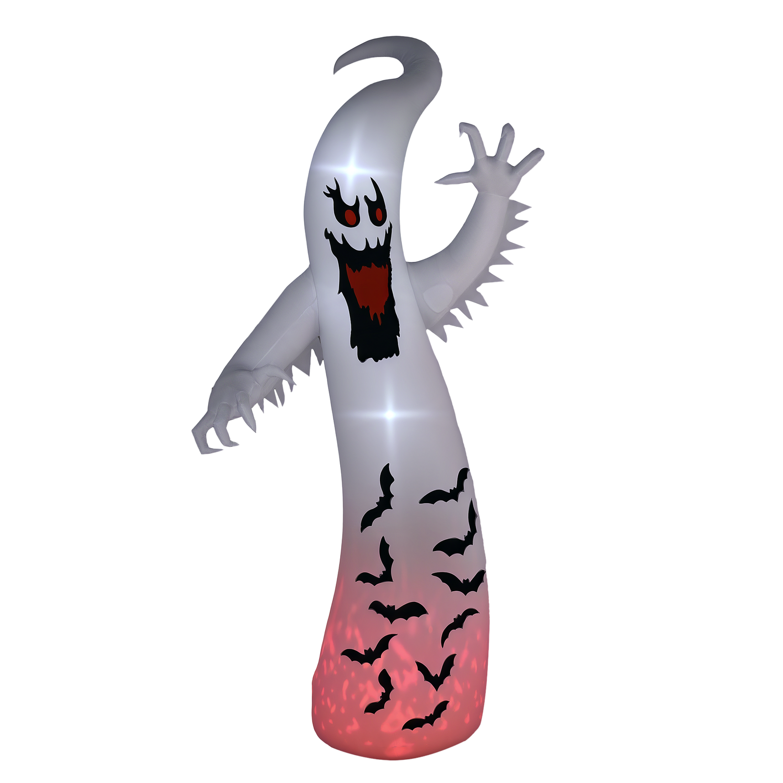 11.8ft Halloween Inflatable Spooky Ghost, Blow Up Garden Decoration