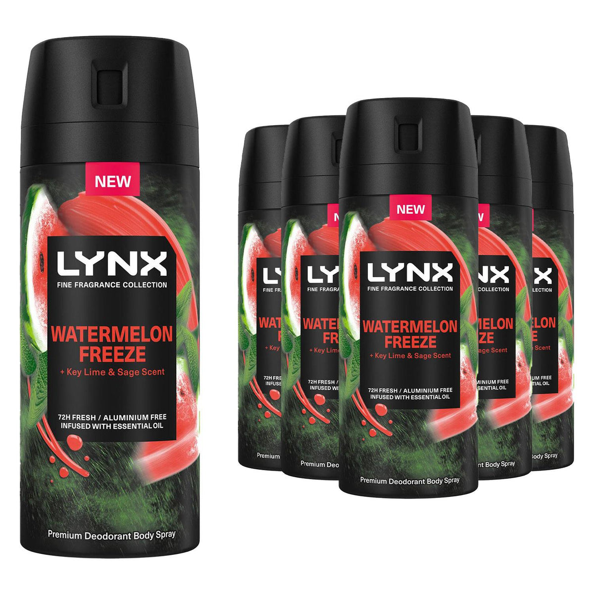 Men Deodorant Watermelon Freeze With 72hrs Freshness 150ml | Set of 12