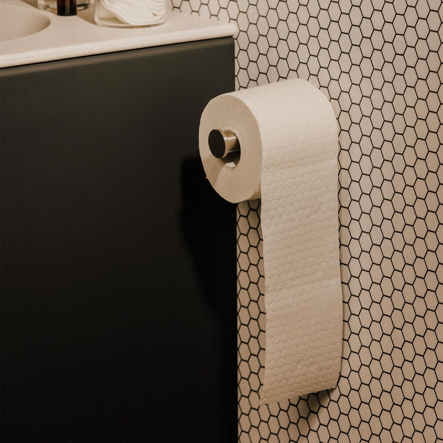 Paper Holder Without Cover Matt Stainless Steel Logic