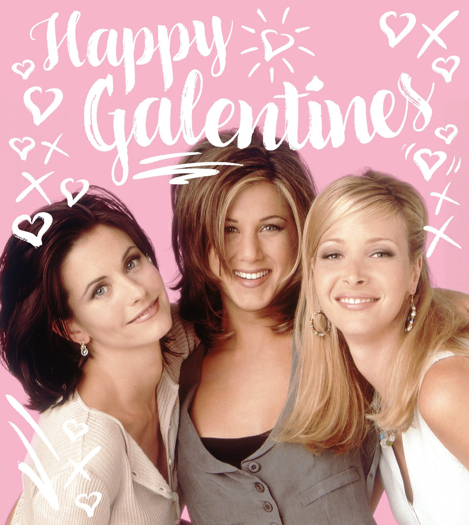 Happy Galentines' Valentine's Day Card Official Product