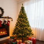 Green Artificial Christmas Tree With Metal Stand | 95cm | Green