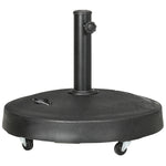 23.5kg Resin Garden Parasol Base Round Stand