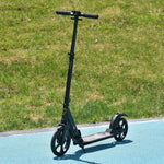 Teens Adult Kick Scooter Foldable Adjust 14+ W/ Dual Brake | Black