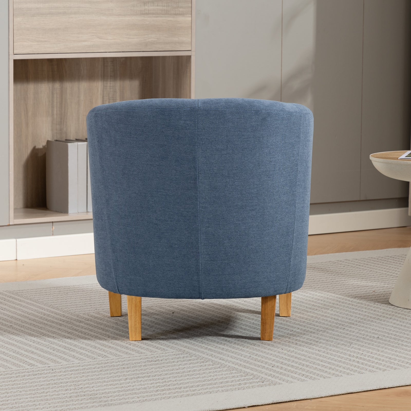 Millie Fabric Accent Chair | Light Blue