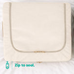 Livivo Foldable Storage Bags 3 Pack Large - Clear Window Steel Frame