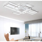 Modern 40w Integrated Led Square Ceiling Light | One Size | White