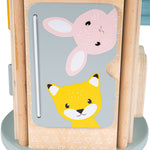 Wooden Rolling Activity Centre, 4 Sided Activity Toy