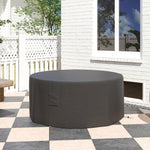 193cm Round Garden Cover, Black