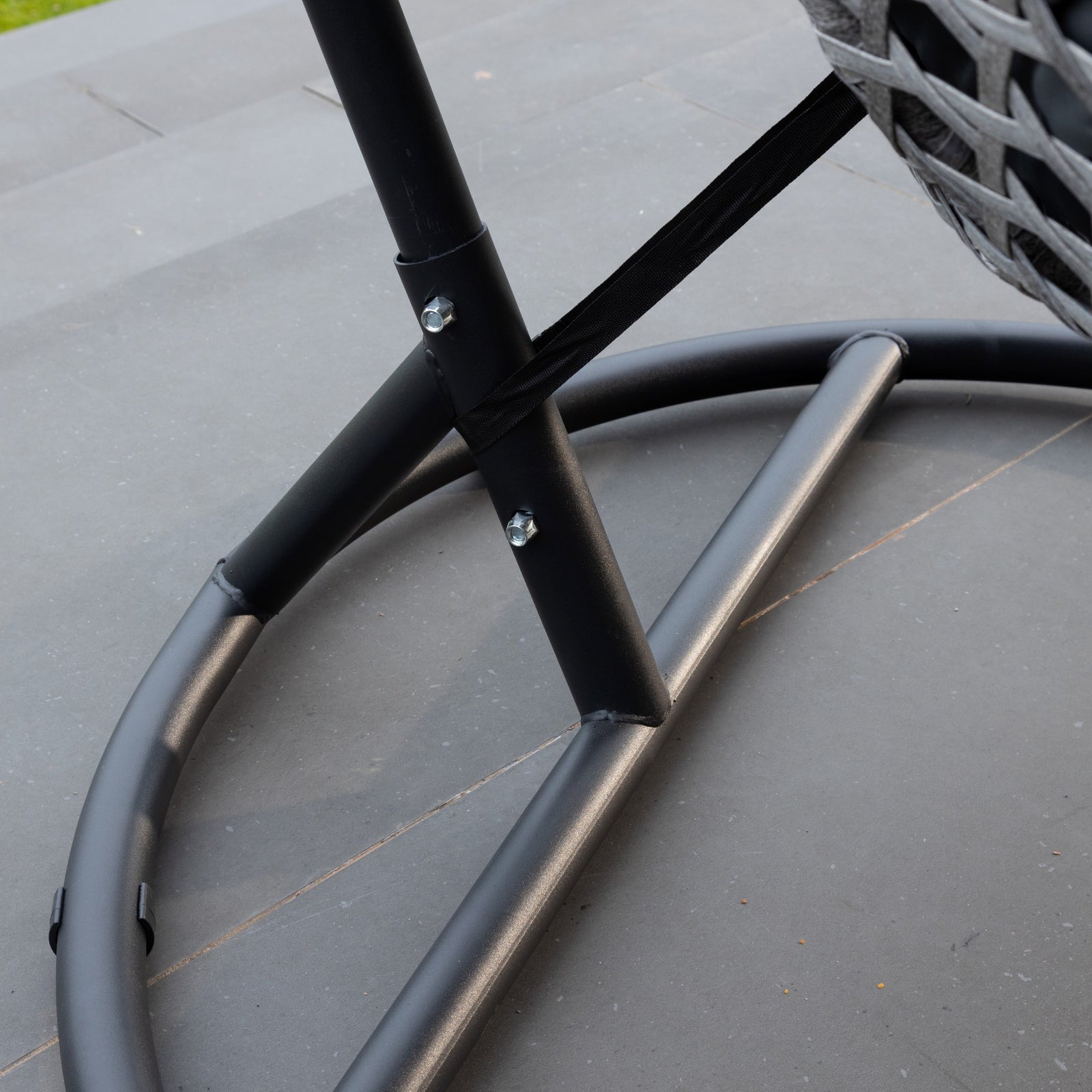 Oakley Swing Egg Pod Chair | One Size | Dark Grey