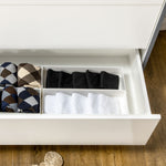 Chest Of Drawers 3 Drawer Unit Storage Organiser Bedroom | One Size | White