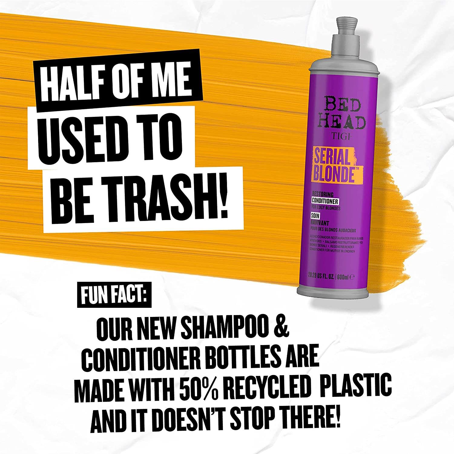 Serial Blonde Conditioner For Damaged Blonde Hair, 600ml