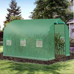 Round Polytunnel Greenhouse 3x2x2m