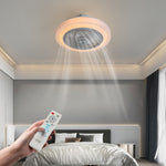 20 Inch 5-blade Ceiling Fan Light 12 Rgb Color Changing Modes, 6-speed, Reversible, Remote Control + Timer + App Smartphone Control