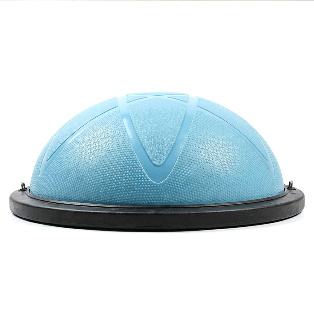 Balance Trainer Ball Resistance Bands Pump Anti Burst Fitness Home | Blue