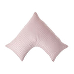 Egyptian Cotton Super Soft V Shaped Pillowcase 330 Tc | V Shape | Dusky Pink