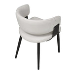 Breeins Set Of 2 Modern Pu Leather Dining Chair