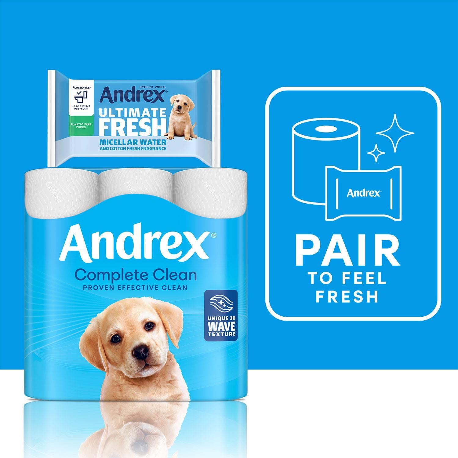 Toilet Rolls X144 Classic Fragrance-free 2 Ply Toilet Paper Rolls
