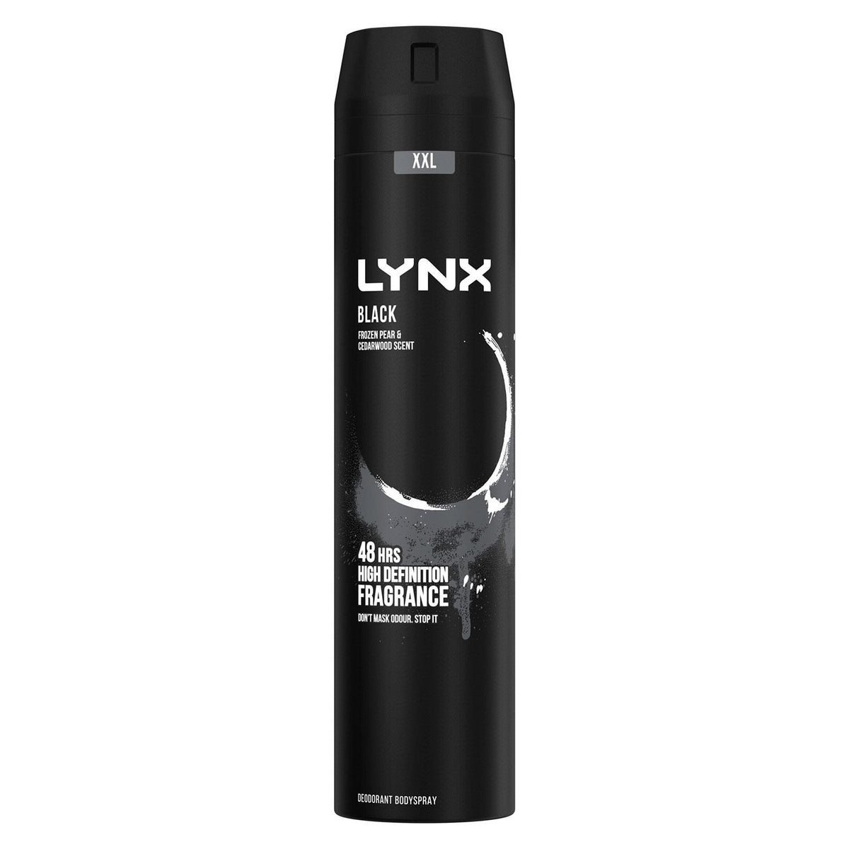 Xxl Black 48-hour High Definition Fragrance Body Spray Deodorant, 250ml | Set of 1