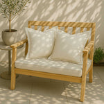 Plain Outdoor Cushion 45 X 45 Cm, Set Of 2 | 45cm x 45cm | Natural